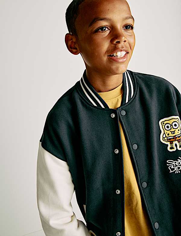 Doodle Boy™ x SpongeBob SquarePants™ Bomber Jacket (4-16 Yrs) - HR