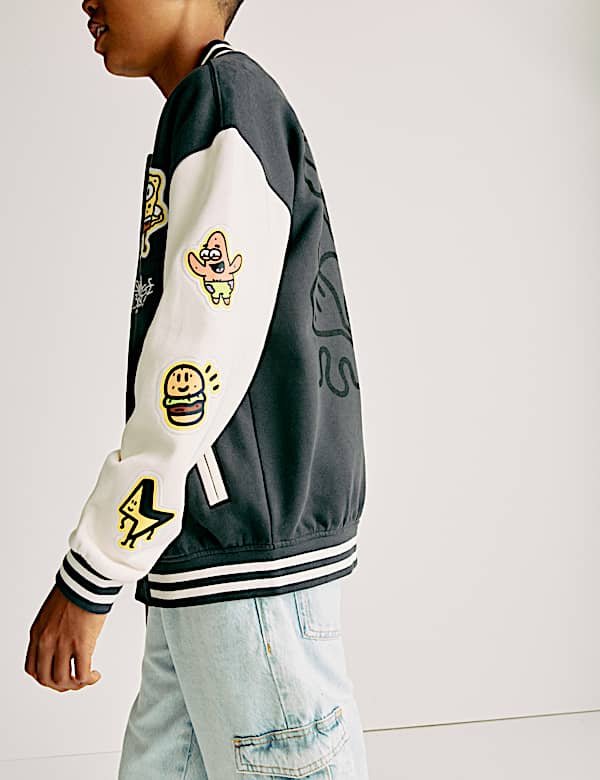 Doodle Boy™ x SpongeBob SquarePants™ Bomber Jacket (4-16 Yrs) - HR