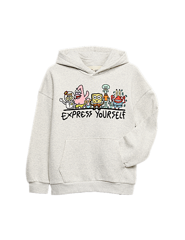 Doodle Boy™ x SpongeBob SquarePants™ Graphic Hoodie (4-16 Yrs)