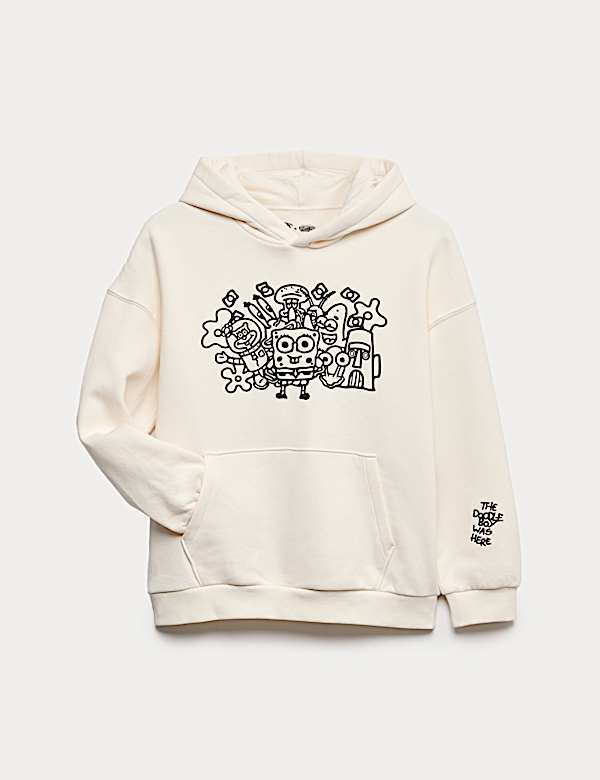 Doodle Boy™ x SpongeBob SquarePants™ Print Hoodie (2-16 Yrs) - LU