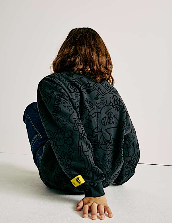 Doodle Boy™ x SpongeBob SquarePants™ Printed Sweatshirt (4-16 Yrs) - AU