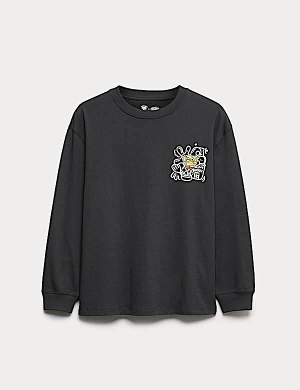 Doodle Boy™ x SpongeBob SquarePants™ Long Sleeve Top (2 - 16 Yrs) - NZ