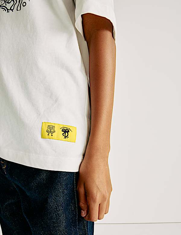 Doodle Boy™ x SpongeBob SquarePants™ Graphic T-Shirt (2-16 Yrs) - CZ