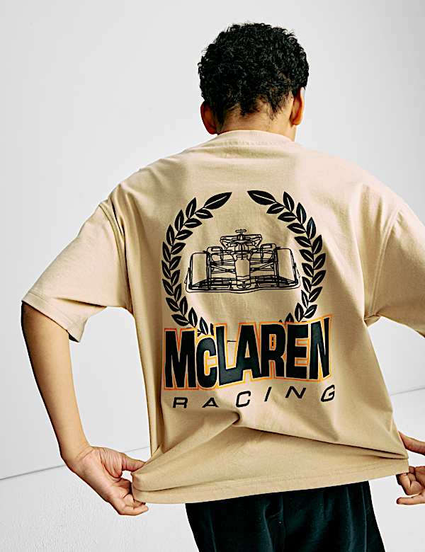 Camiseta 100 % algodón de McLaren F1 Team (2-16 años) - US