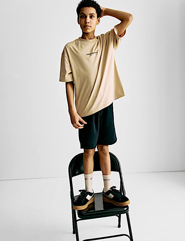 חולצת טי McLaren F1 Team מכותנה טהורה (16-2 שנים) - IL