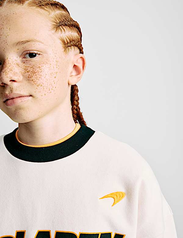 סווטשירט McLaren F1 Team מכותנה טהורה (16-2 שנים) - IL