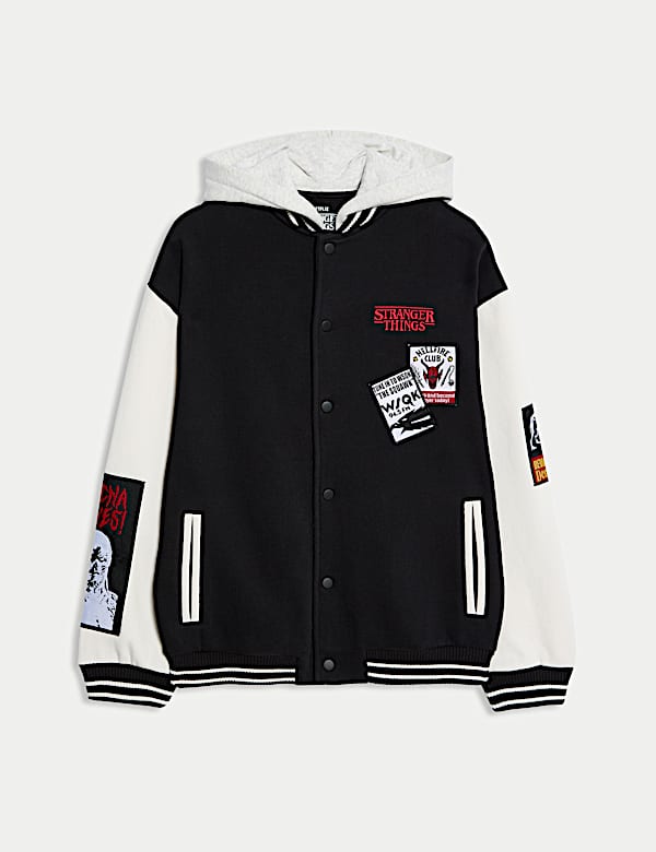 Cotton Rich Stranger Things™ Hooded Bomber (6-16 Yrs) - ES