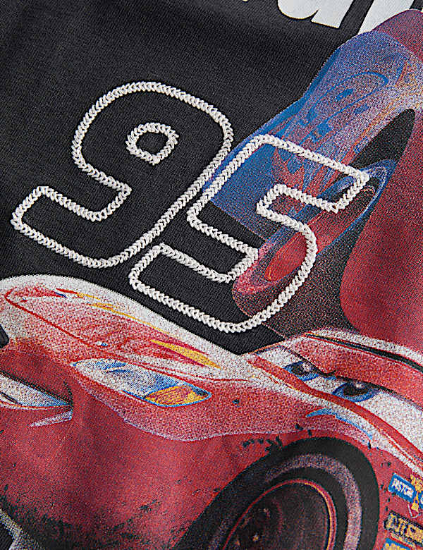 Pure Cotton Disney Cars&trade; Long Sleeve Top (2-8 Yrs)