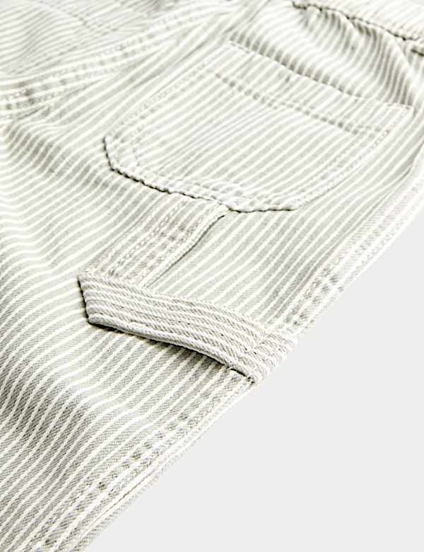 Pure Cotton Striped Trousers (2-8 Years) - US