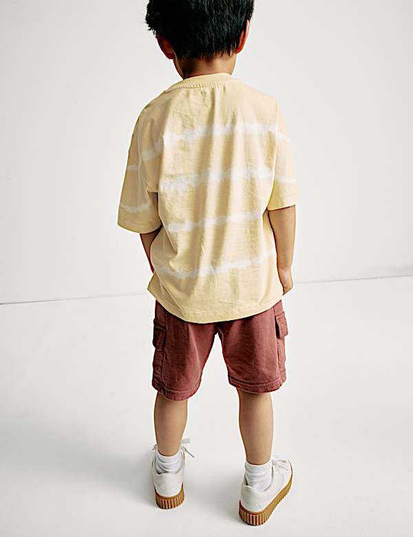 Kaus Oblong Katun Murni Tie Dye (2-16 Thn) - ID