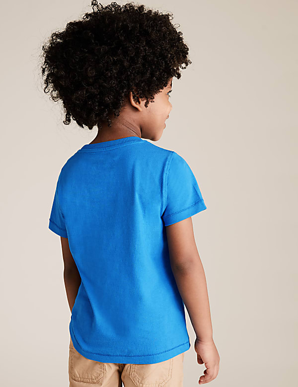 Pure Cotton Embroidered Bee T-Shirt