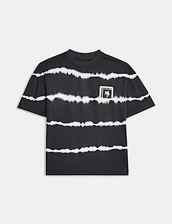 Kaus Oblong Katun Murni Tie Dye (2-16 Thn) - ID