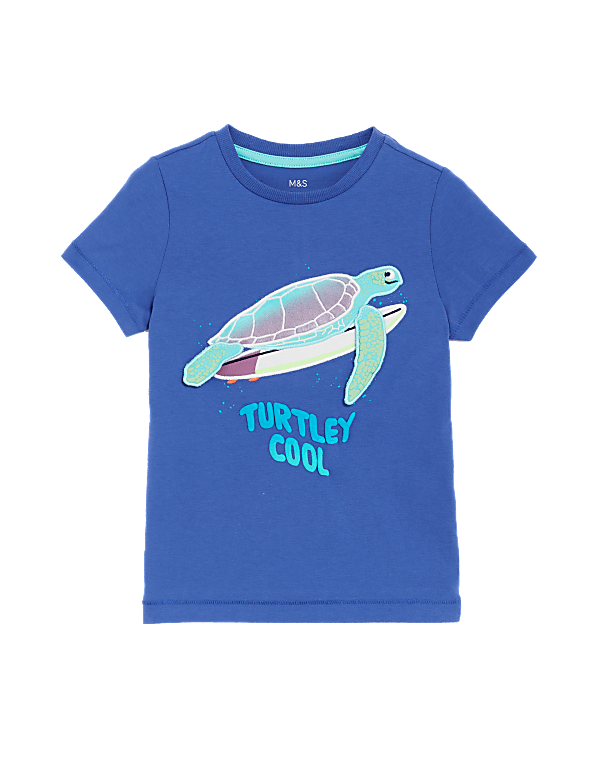 Pure Cotton Turtle T-Shirt