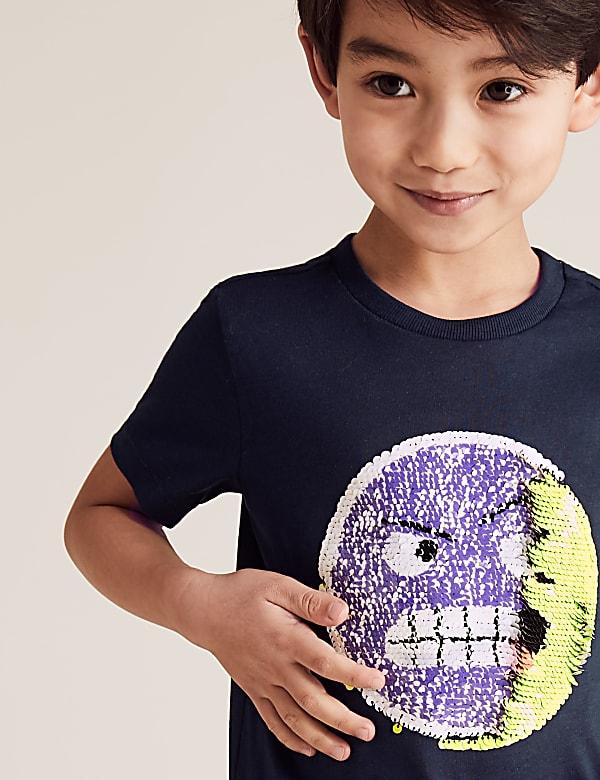 Boys reversible sequin t shirt cheap