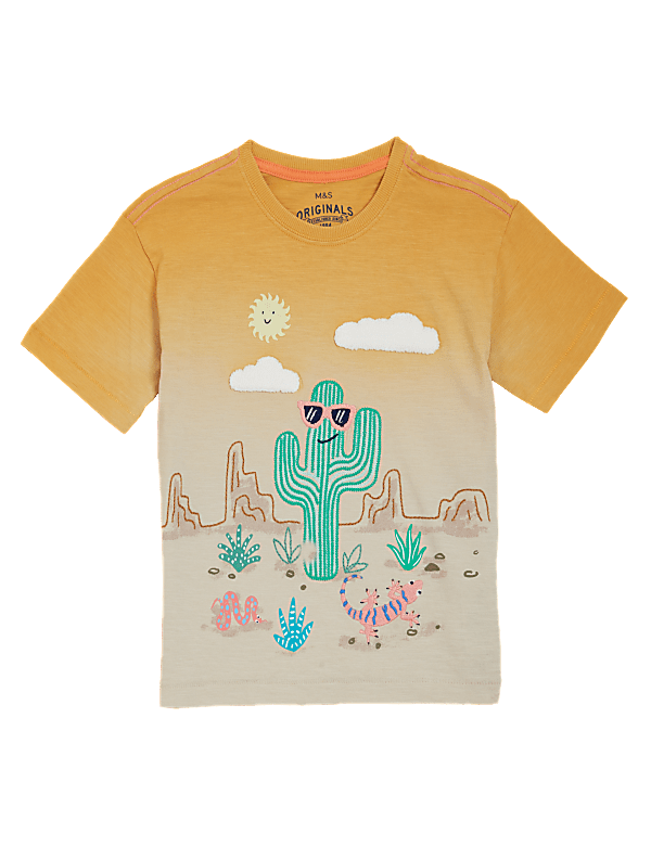 Pure Cotton Cactus T-Shirt (2-7 Yrs)
