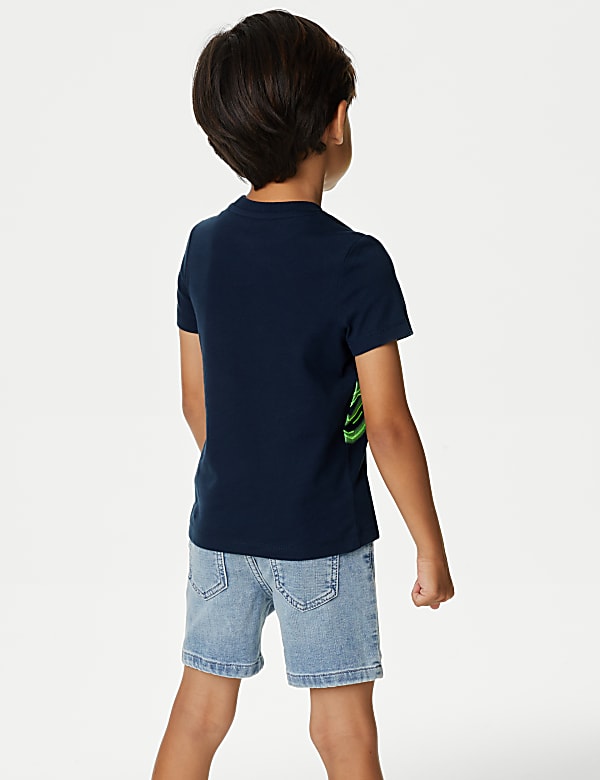 Pure Cotton Dinosaur T-Shirt (2-8 Yrs)