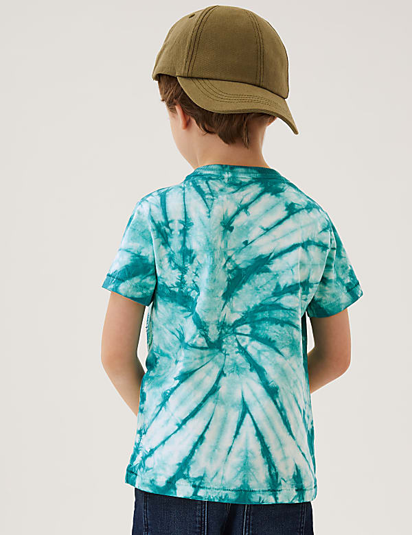 Pure Cotton Tie Dye T-Shirt (2-7 Yrs)