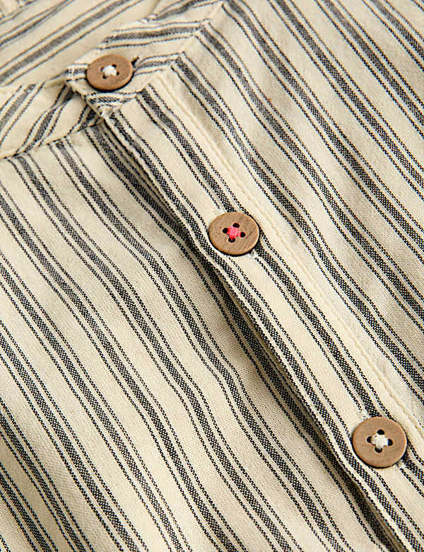 חולצת פסים מכותנה טהורה (10-1 שנים) - IL