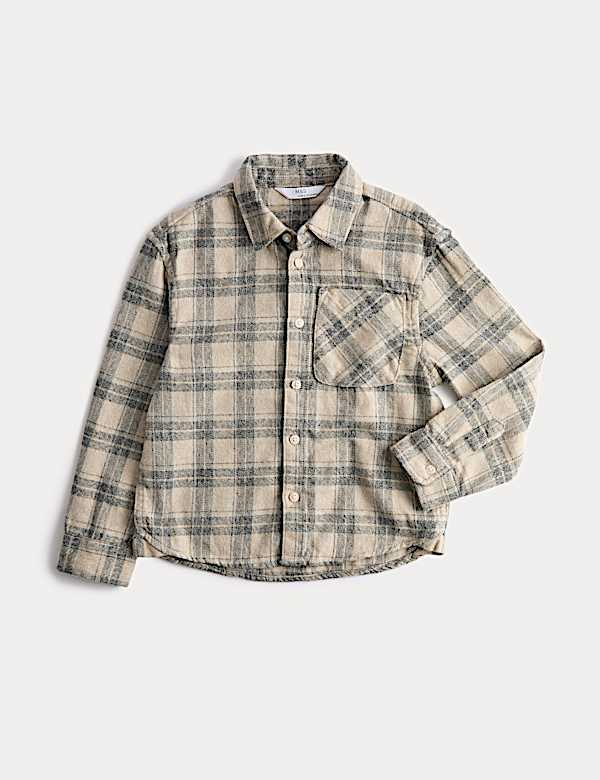 Pure Cotton Checked Shirt (2-8 Yrs) - NZ