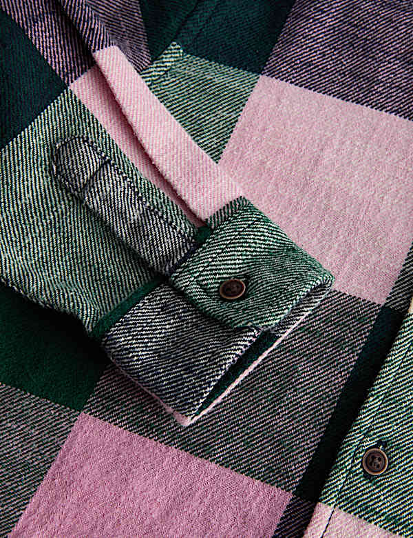 Pure Cotton Checked Shirt (2-8 Yrs)