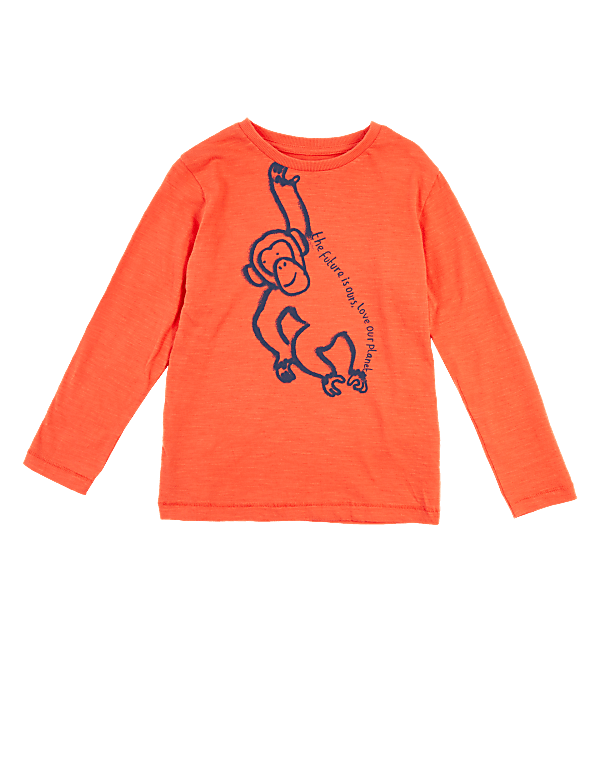 Cotton Monkey Top (2-7 Years)