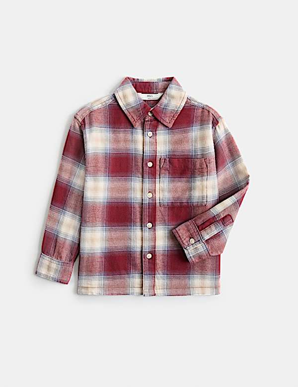 Pure Cotton Checked Shirt