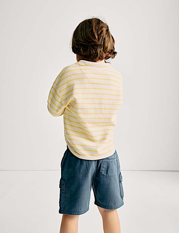 Cotton Rich Striped Top (2-8 Yrs) - US