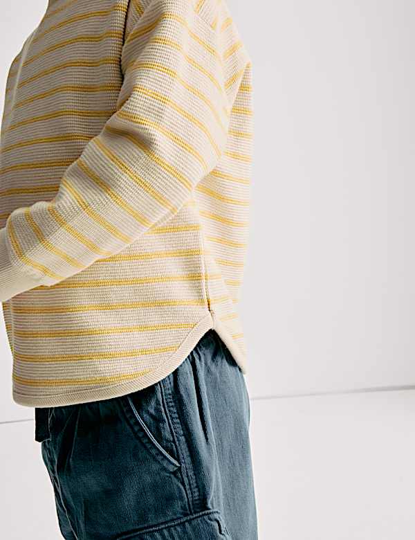 Cotton Rich Striped Top (2-8 Yrs) - US