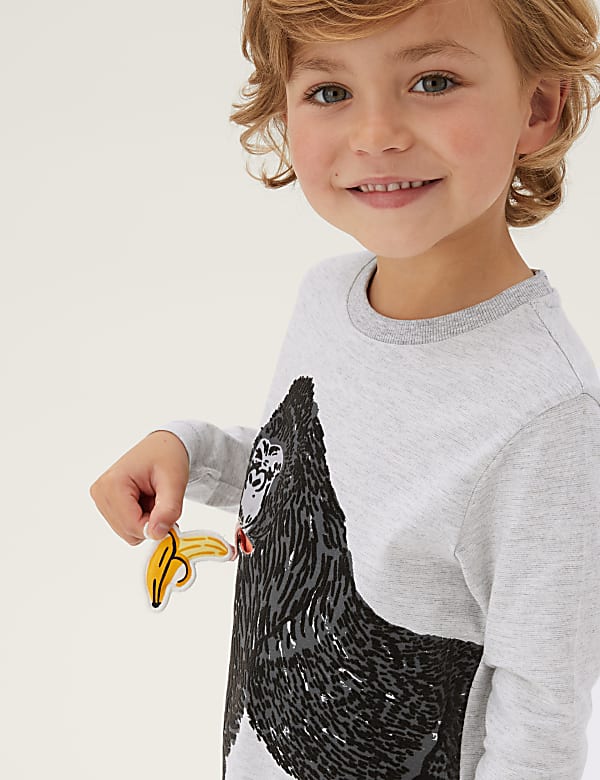 Cotton Rich Animal Top (2-7 Yrs)