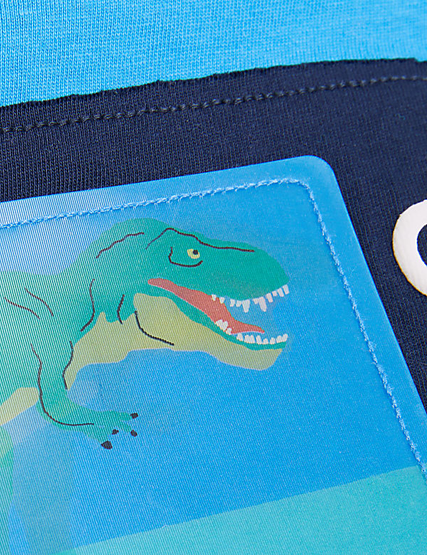 Pure Cotton Gamer Dinosaur Interactive Top (2-7 Yrs)