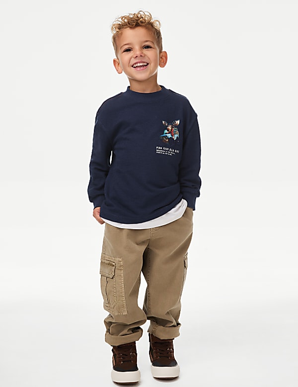 Cotton Rich Wild Side Top (2-8 Yrs)