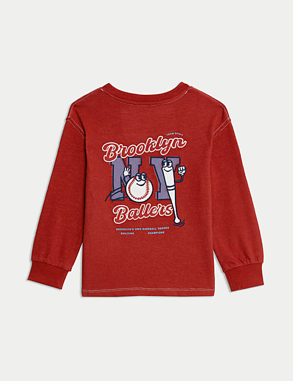 Pure Cotton Brooklyn Ballers Top (2-8 Yrs)