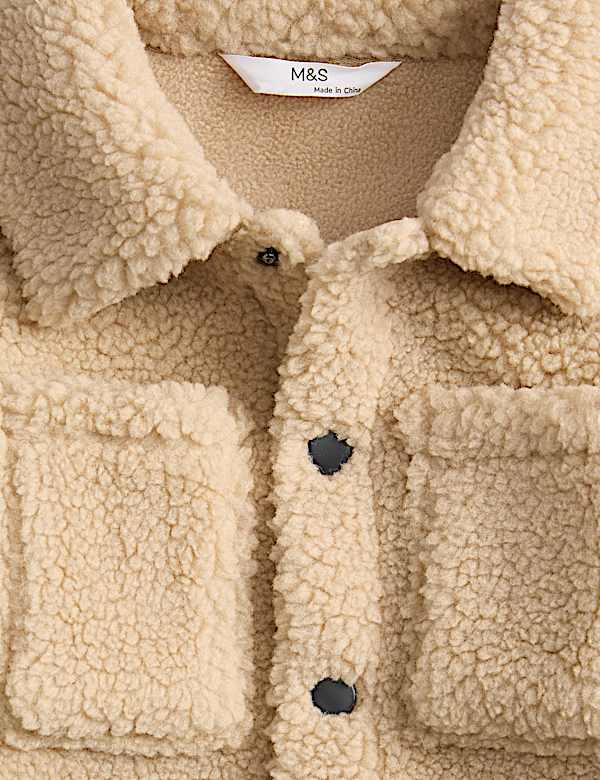 Surchemise avec doublure imitation peau de mouton (du 2 au 8 ans) - BE