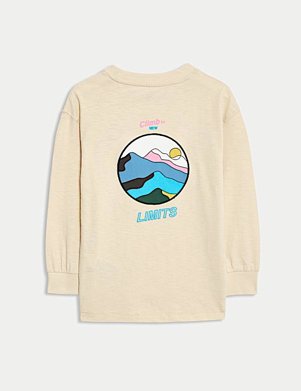 Pure Cotton Graphic Top (2-8 Yrs)