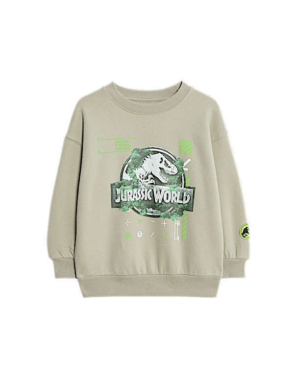 Cotton Rich Jurassic World™ Sweatshirt (2-8 Yrs)