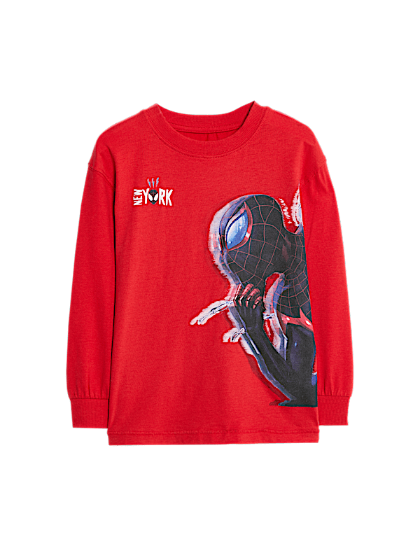 Pure Cotton Spider-Man™ T-Shirt (2-8 Yrs)