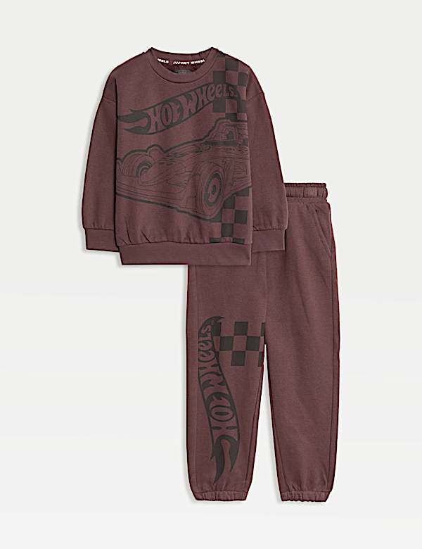 2pc Cotton Rich Hot Wheels™ Outfit (2-8 Yrs) - UA
