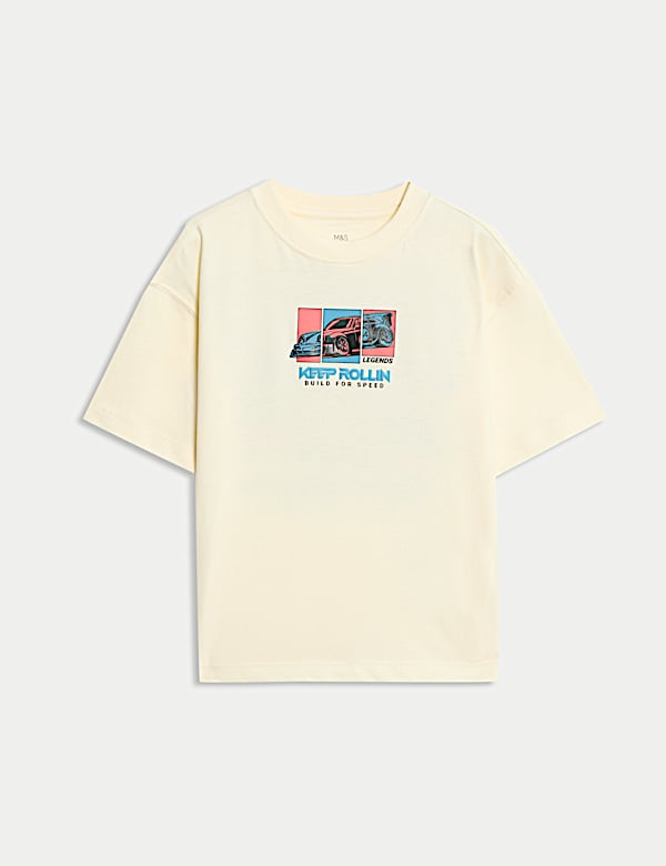 Pure Cotton T-Shirt (2-8 Yrs) - HU