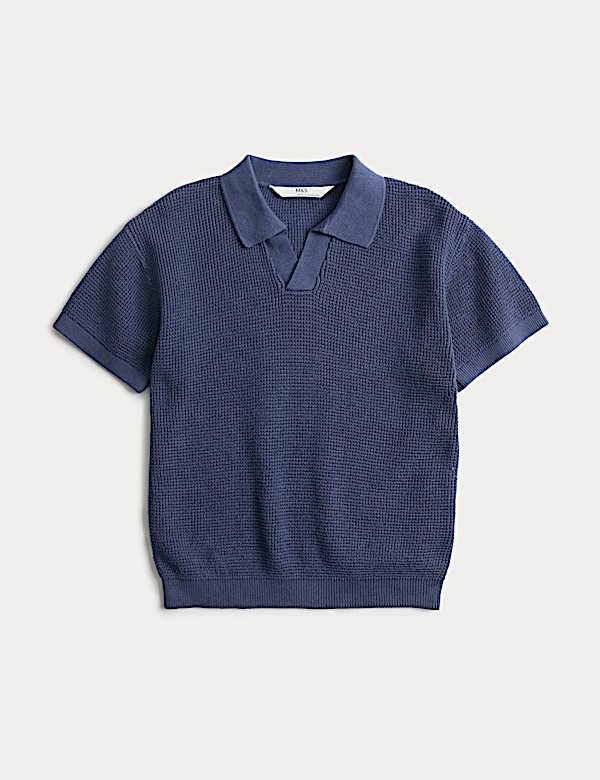 Pure Cotton Knitted Top (2-8 Yrs)