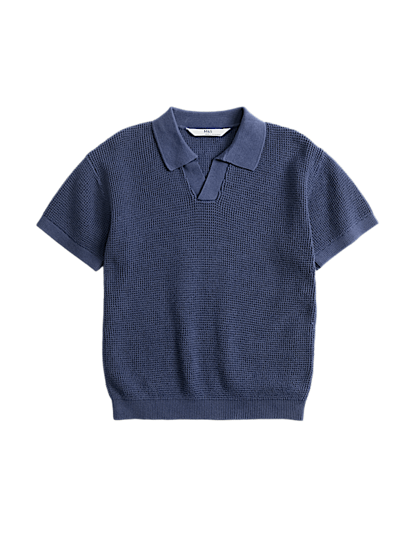 Pure Cotton Knitted Top (2-8 Yrs)