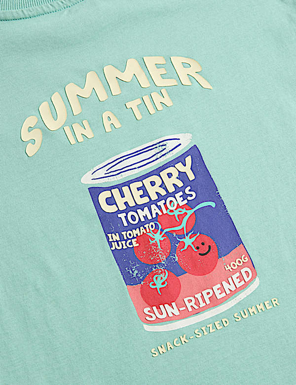 Pure Cotton Graphic T-Shirt (2-8 Yrs)