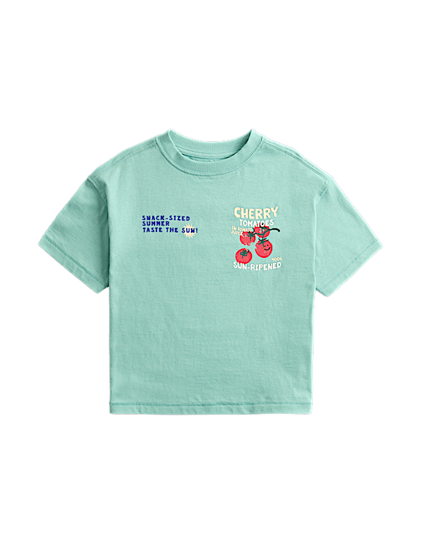 Pure Cotton Graphic T-Shirt (2-8 Yrs)