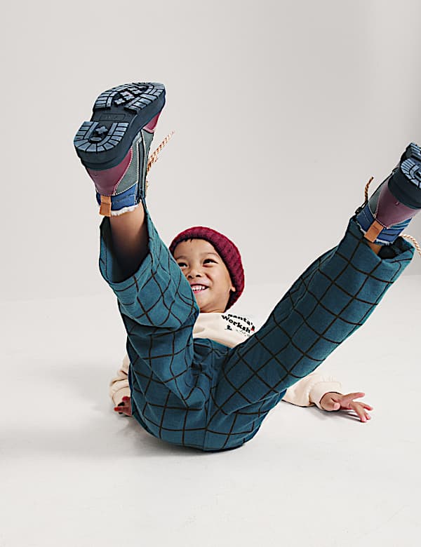 2 Piece Cotton Rich Santa's Workshop Outfit (2-8 Yrs) - JE