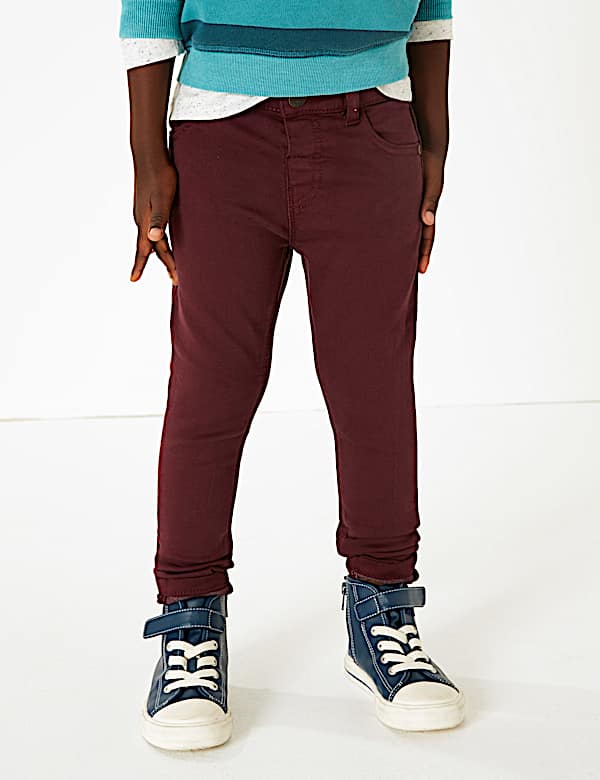 Regular Fit Coloured Denim Jeans (3 Months - 7 Years)