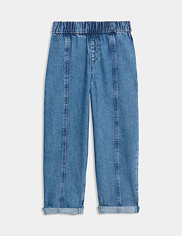 Jean coupe ballon décontractée 100 % coton (du 2 au 8 ans) - FR