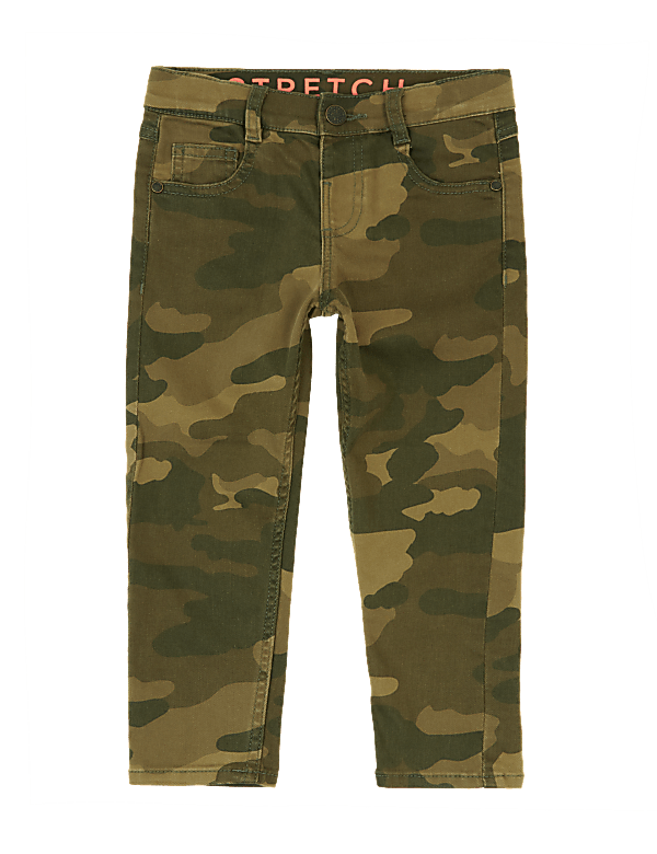 Cotton Camouflage Jeans (2-7 Yrs)