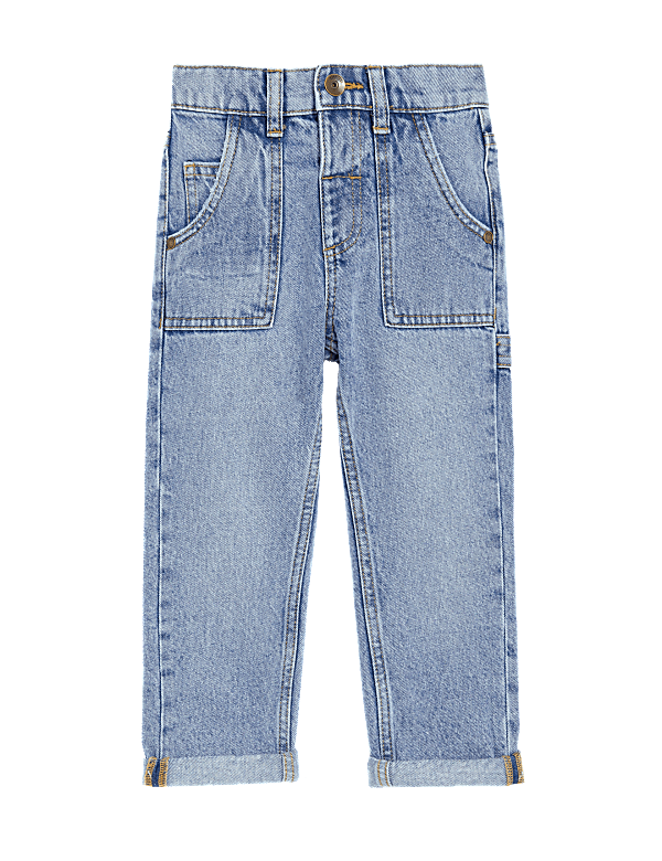 Pure Cotton Denim Jeans