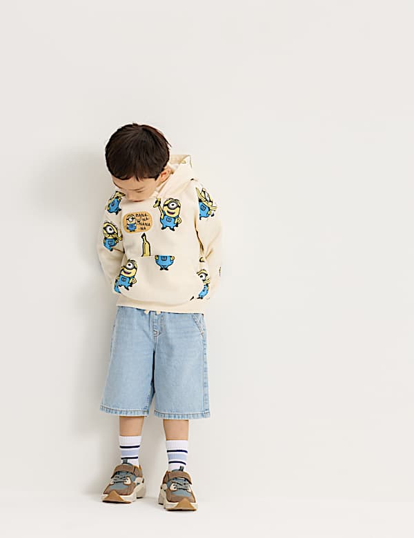 Cotton Rich Minions&trade; Graphic Hoodie (2-8 Yrs) - KG