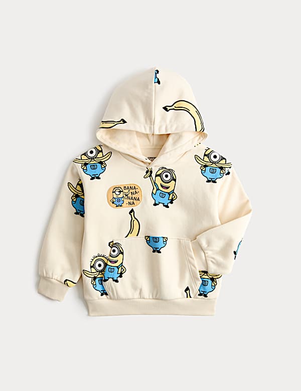 Cotton Rich Minions&trade; Graphic Hoodie (2-8 Yrs) - KG