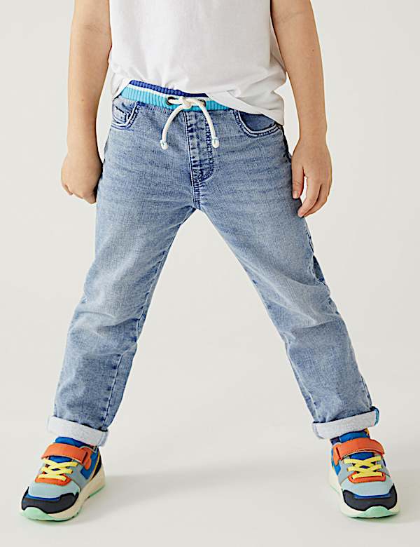 Regular Denim Rainbow Jeans (2-7 Yrs)